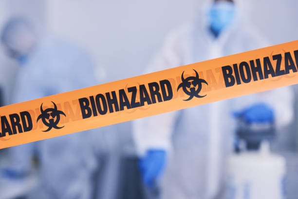 Professional Infectious Disease Decontamination technician working in Saugatuck, CT